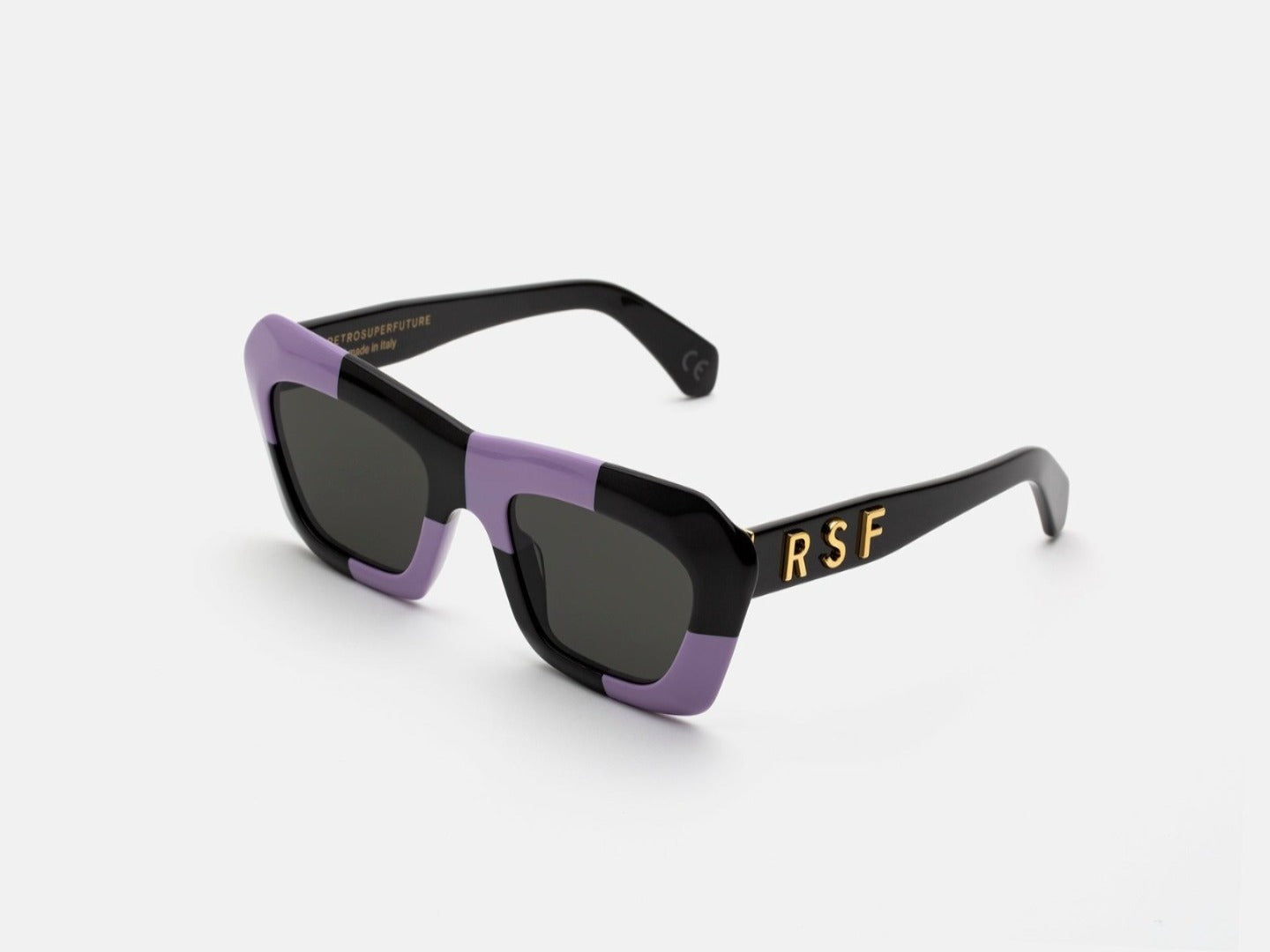 Occhiale da sole RETROSUPERFUTURE ZENYA SCACCO VIOLA
